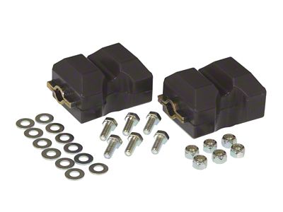 Prothane Chevy Corvette C4 Motor Mount Insert - Black - 7-522-BL