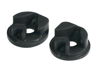 Prothane 90-93 Acura Integra Right Motor Mount Insert - Black - 8-511-BL