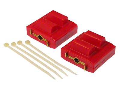 Prothane GM Motor Mount Large Clamshell - Red - 7-507