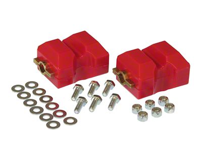 Prothane Chevy Corvette C4 Motor Mount Insert - Red - 7-522