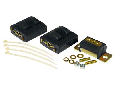 Prothane GM Motor & Trans Mount Kit - Black - 7-1903-BL
