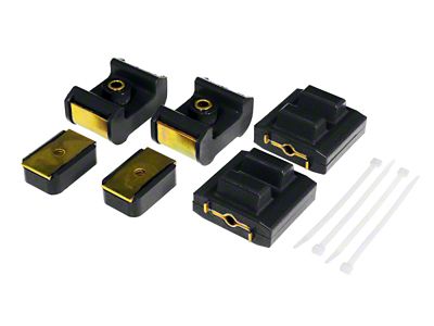 Prothane GM Motor & Trans Mount Kit - Black - 7-1904-BL