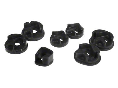Prothane 88-91 Honda Civic 4 Mount Kit - Black - 8-1903-BL