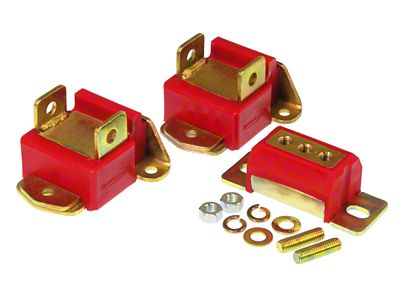 Prothane GM Motor & Trans Mount Kit - Red - 7-1902