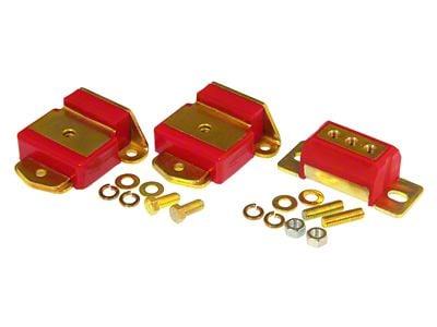 Prothane GM Motor & Trans Mount Kit - Red - 7-1910