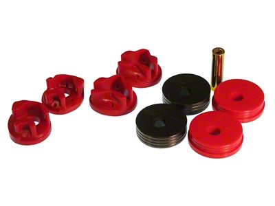 Prothane 94-00 Acura Integra 3 Mount Kit - Red - 8-1904