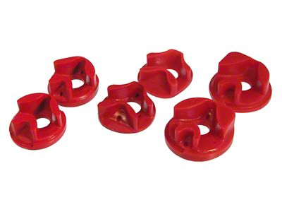 Prothane 90-93 Acura Integra 3 Mount Kit - Red - 8-1905