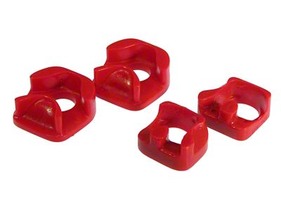 Prothane 94-97 Honda Accord Motor Mount Inserts - Red - 8-1907