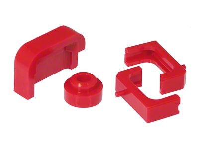 Prothane Chevy Corvette C5 Radiator Insolators - Red - 7-1717