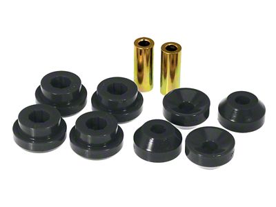 Prothane 88-95 Honda Civic Rear Shock Bushings - Black - 8-902-BL