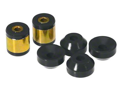Prothane 96-00 Honda Civic Upper/Lower Rear Shock Bushing - Black - 8-904-BL