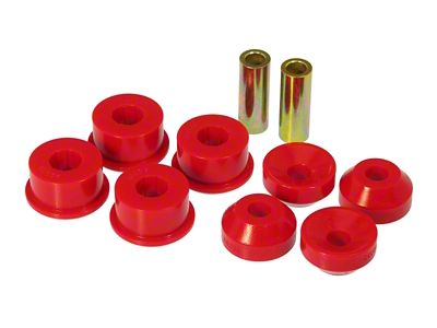 Prothane 90-97 Honda Accord Upper/Lower Front Shock Bushing - Red - 8-903