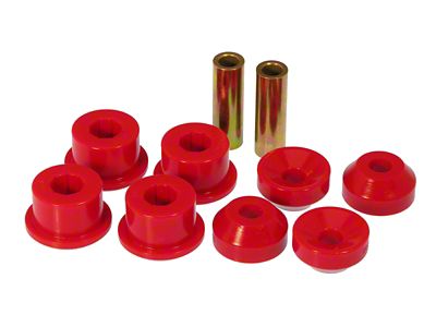 Prothane 92-96 Honda Prelude Rear Shock Bushings - Red - 8-906