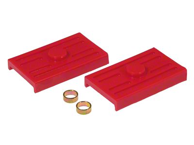 Prothane 70-81 GM Lower Spring Pad Multi - Red - 7-1702