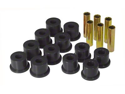 Prothane GM Rear Spring & Shackle Bushings w/ 1.5in OD - 7-1054-BL