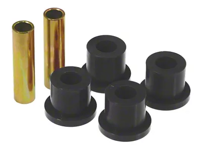 Prothane 88-98 GM 2/4wd Rear Frame Shackle Bushings - Black - 7-805-BL