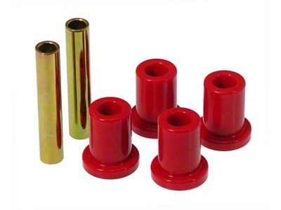 Prothane 71-91 GM Front Frame Shackle Bushings - Red - 7-801