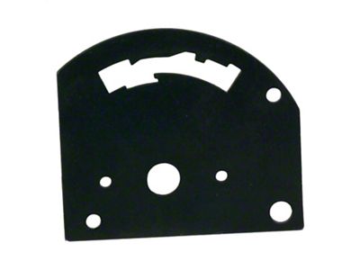 B&M Pro Stick Manual Transmission Shift Gate Plate; 3-Speed; Standard Pattern; - 80711
