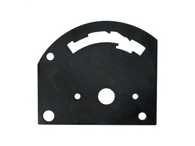B&M Pro Stick Manual Transmission Shift Gate Plate; 4-Speed; Forward Pattern; - 80712
