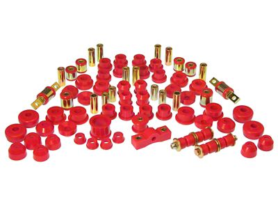 Prothane 88-91 Honda Civic Total Kit - Red - 8-2009