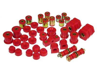 Prothane 96-00 Honda Civic Total Kit - Red - 8-2017