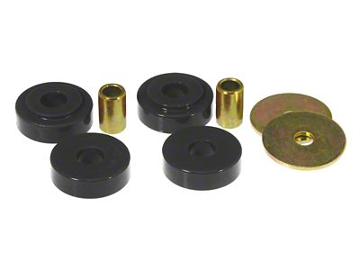 Prothane 82-92 Chevy Camaro Secondary Transmission Crossmember Kit - Black - 7-1605-BL