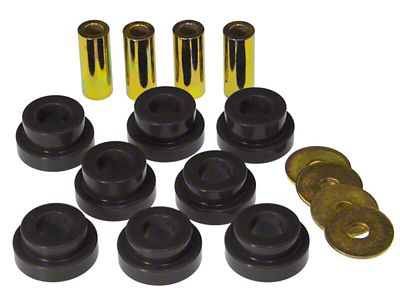 Prothane Chevy Silverado Front Diff Carrier/Support Bushings - Black - 7-1614-BL