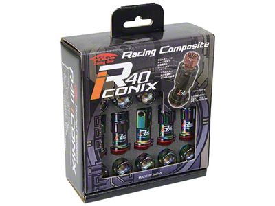 Project Kics 12x1.25 R40 Iconix Lock & Lug Nuts - WRI13NK