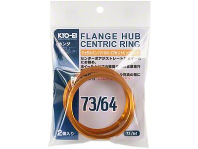 Project Kics 73/54 2 Pcs Hub Centric Rings - WU7354