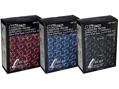 Project Kics Leggdura Racing 53mm EL53 Shell Type Lug Nut - WEL5311K
