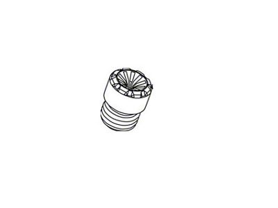 Project Kics R40 Iconix Plastic Cap Set 12x1.25 - Black - WZCIF1K