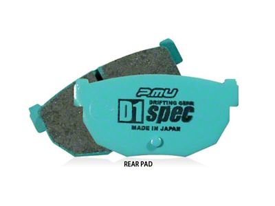 Project Mu 94-00 Mazda Miata D1 SPEC Rear Brake Pads - PDR401