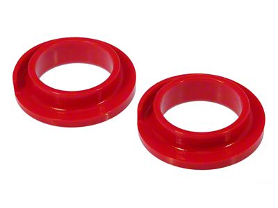 Prothane 00-04 Ford Focus Rear Coil Spring Isolator - Red - 6-1705
