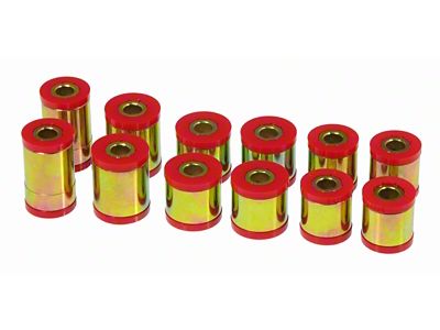 Prothane 00-04 Ford Focus Rear Control Arm Bushings - Red - 6-307