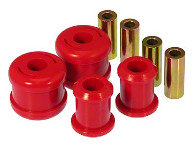 Prothane 01-02 Honda Civic Front Control Arm Bushings - Red - 8-215