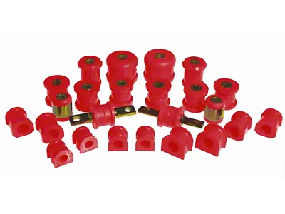 Prothane 01-03 Honda Civic Total Kit - Red - 8-2019