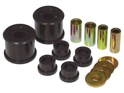 Prothane 01-04 Mitsubishi Eclipse Front Control Arm Bushings - Black - 13-205-BL