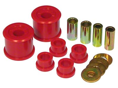 Prothane 01-04 Mitsubishi Eclipse Front Control Arm Bushings - Red - 13-205