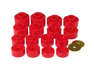 Prothane 01-05 Ford Explorer Sport Track Cab Mounts - Red - 6-116