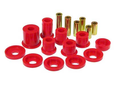 Prothane 05+ Ford Mustang Rear Control Arm Bushings - Red - 6-312