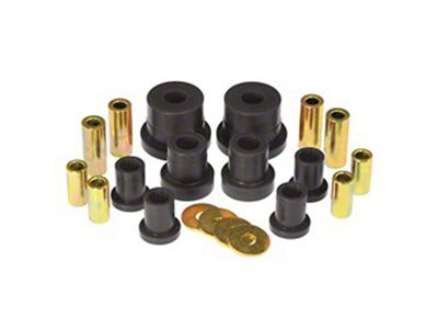 Prothane 06-09 Chevy Trailblazer Front Control Arm Bushings - Black - 7-242-BL