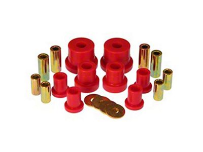 Prothane 06-09 Chevy Trailblazer Front Control Arm Bushings - Red - 7-242