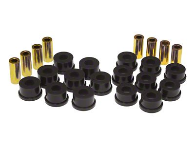 Prothane 07-11 Jeep Wrangler Rear Control Arm Bushings - Black - 1-302-BL