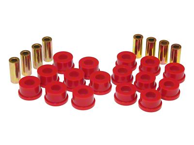 Prothane 07-11 Jeep Wrangler Rear Control Arm Bushings - Red - 1-302