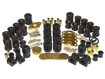 Prothane 07-11 Jeep Wrangler Total Kit - Black - 1-2018-BL