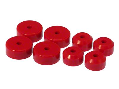 Prothane 55-57 GM Motor Mounts - Red - 7-503
