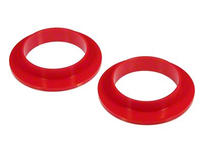 Prothane 64-73 Ford Mustang Front Coil Spring Isolator - Red - 6-1704