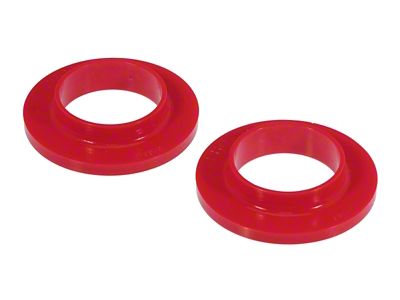 Prothane 65-95 GM Rear Upper Coil Spring Isolator - Red - 7-1706
