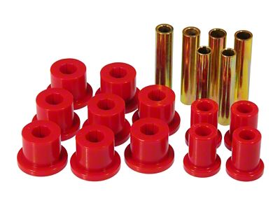 Prothane 67-70 GM 4wd Front Spring & Shackle Bushings - 7-1014