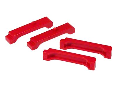 Prothane 68-87 GM Big Block Radiator Insolators - Red - 7-1712
